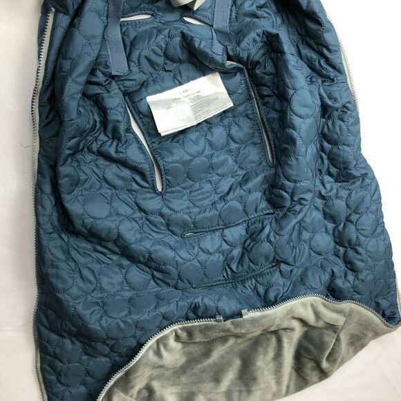 JJ Cole Urban Bundle Me Infant BOTTOM ONLY Gray Blue Carrier Cover - Picture 3 of 7
